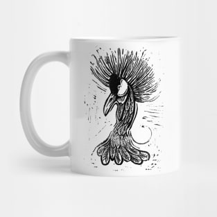 Crowned crane Mug